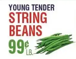 Circus Fruits YOUNG TENDER STRING BEANS offer