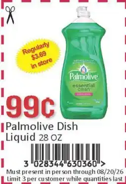 General Discount Palmolive Dish Liquid offer