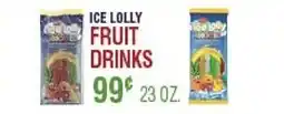 Circus Fruits ICE LOLLY FRUIT DRINKS offer