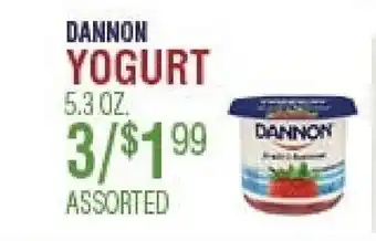 Circus Fruits DANNON YOGURT offer