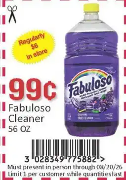 General Discount Fabuloso Cleaner offer