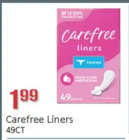 General Discount Carefree Liners offer