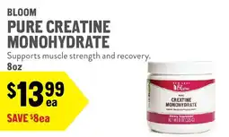 New Seasons Market Bloom pure creatine monohydrate offer