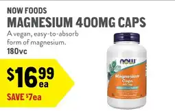 New Seasons Market Now foods magnesium 400mg caps offer