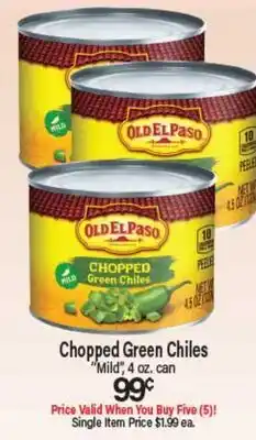 Angelo Caputo's Fresh Market Chopped Green Chiles offer