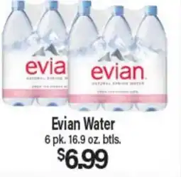 Angelo Caputo's Fresh Market Evian Water offer