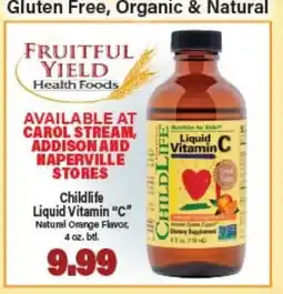 Angelo Caputo's Fresh Market Childlife Liquid Vitamin C offer