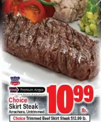 Angelo Caputo's Fresh Market Choice Skirt Steak offer