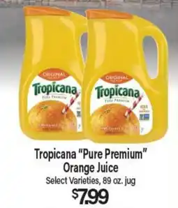 Angelo Caputo's Fresh Market Tropicana Pure Premium Orange Juice offer