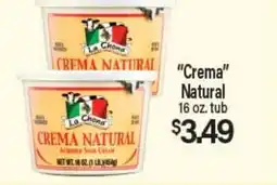 Angelo Caputo's Fresh Market Crema Natural offer