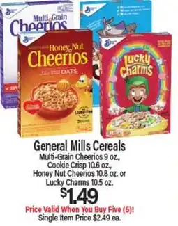 Angelo Caputo's Fresh Market General Mills Cereals offer