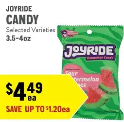 New Seasons Market Joyride candy offer