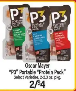 Angelo Caputo's Fresh Market Oscar Mayer P3 Portable Protein Pack offer