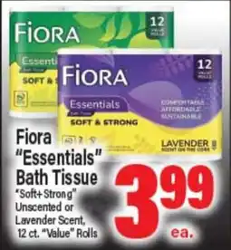 Angelo Caputo's Fresh Market Fiora Essentials Bath Tissue offer