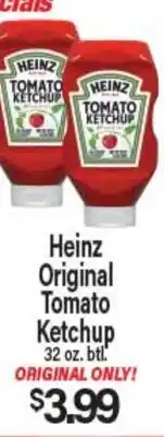 Angelo Caputo's Fresh Market Heinz Original Tomato Ketchup offer