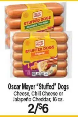 Angelo Caputo's Fresh Market Oscar Mayer Stuffed Dogs offer