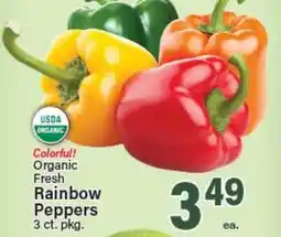 Angelo Caputo's Fresh Market Colorful! Organic Fresh Rainbow Peppers offer