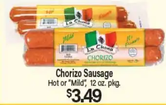 Angelo Caputo's Fresh Market Chorizo Sausage offer