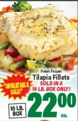 Angelo Caputo's Fresh Market Fresh Frozen Tilapia Fillets offer