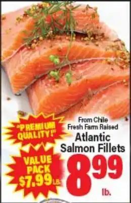 Angelo Caputo's Fresh Market From Chile Fresh Farm Raised Atlantic Salmon Fillets offer