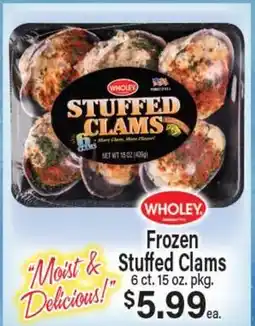Angelo Caputo's Fresh Market Frozen Stuffed Clams offer