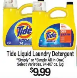 Angelo Caputo's Fresh Market Tide Liquid Laundry Detergent offer