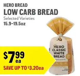 New Seasons Market Hero bread low carb bread offer