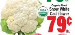 Angelo Caputo's Fresh Market Organic Fresh Snow White Cauliflower offer