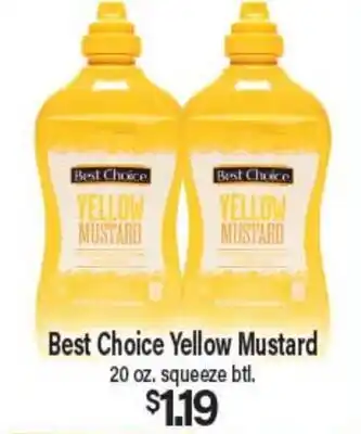 Angelo Caputo's Fresh Market Best Choice Yellow Mustard offer