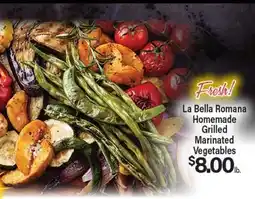 Angelo Caputo's Fresh Market La Bella Romana Homemade Grilled Marinated Vegetables offer