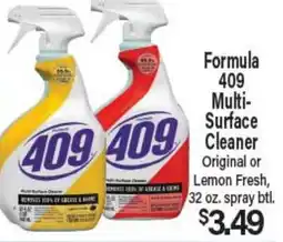 Angelo Caputo's Fresh Market Formula 409 Multi-Surface Cleaner offer