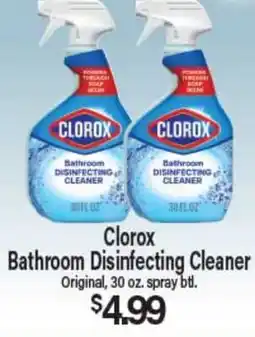 Angelo Caputo's Fresh Market Clorox Bathroom Disinfecting Cleaner offer