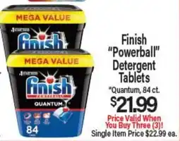 Angelo Caputo's Fresh Market Finish Powerball Detergent Tablets offer