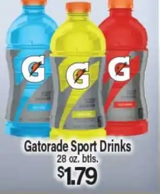 Angelo Caputo's Fresh Market Gatorade Sport Drinks offer