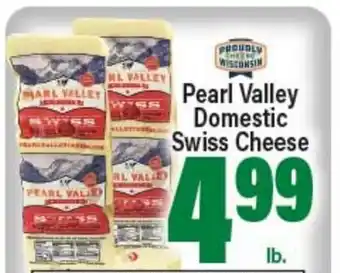 Angelo Caputo's Fresh Market Pearl Valley Domestic Swiss Cheese offer