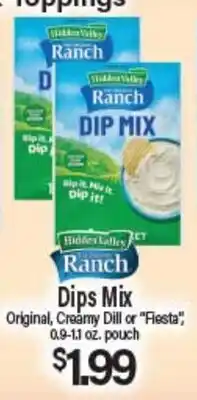 Angelo Caputo's Fresh Market Ranch Dips Mix offer