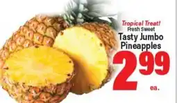 Angelo Caputo's Fresh Market Tasty Jumbo Pineapples offer