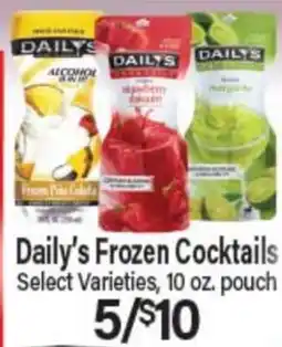 Angelo Caputo's Fresh Market Daily's Frozen Cocktails offer