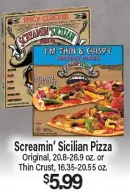 Angelo Caputo's Fresh Market Screamin' Sicilian Pizza offer