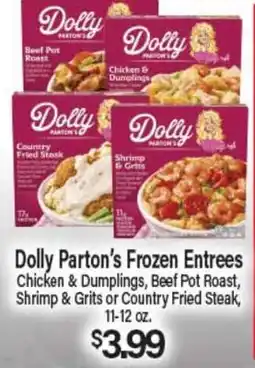 Angelo Caputo's Fresh Market Dolly Parton's Frozen Entrees offer