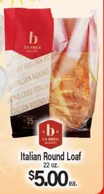 Angelo Caputo's Fresh Market Italian Round Loaf offer