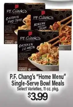 Angelo Caputo's Fresh Market P.F. Chang's Home Menu Single-Serve Bowl Meals offer