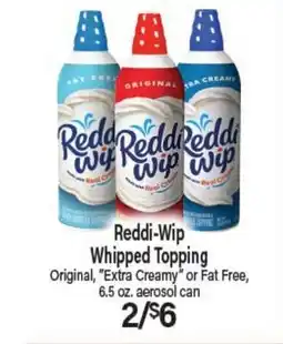 Angelo Caputo's Fresh Market Reddi-Wip Whipped Topping offer