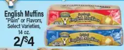 Angelo Caputo's Fresh Market English Muffins offer