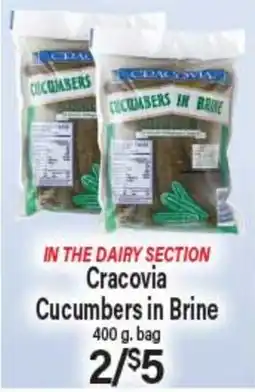 Angelo Caputo's Fresh Market Cracovia Cucumbers in Brine offer