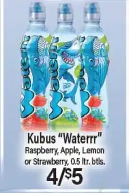 Angelo Caputo's Fresh Market Kubus Waterrr offer