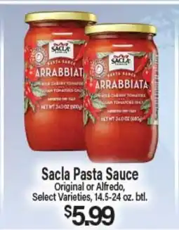 Angelo Caputo's Fresh Market Sacla Pasta Sauce offer
