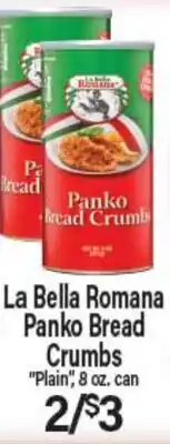 Angelo Caputo's Fresh Market La Bella Romana Panko Bread Crumbs offer