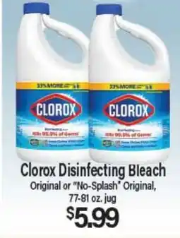 Angelo Caputo's Fresh Market Clorox Disinfecting Bleach offer