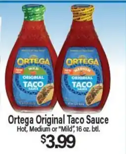Angelo Caputo's Fresh Market Ortega Original Taco Sauce offer